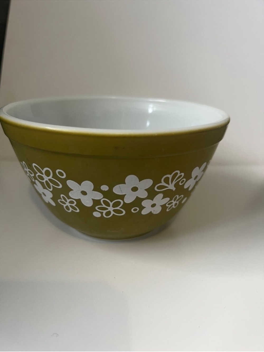 PYREX #401 Crazy Daisy Mixing Bowl Vintage